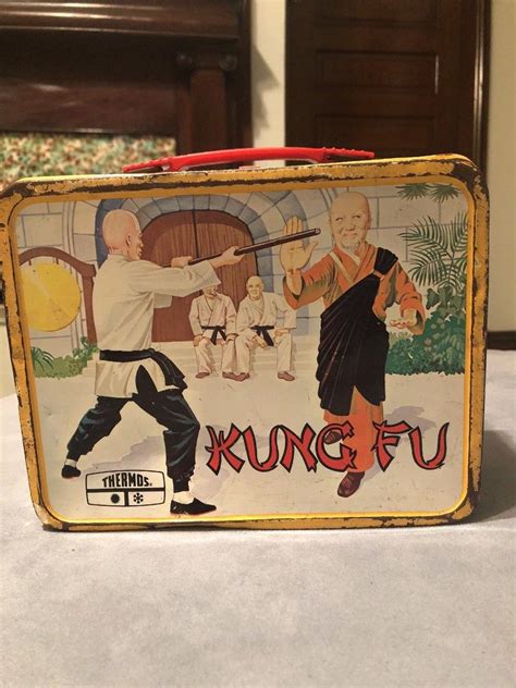 Vintage Kung Fu Metal Lunch Box Only 1974 King